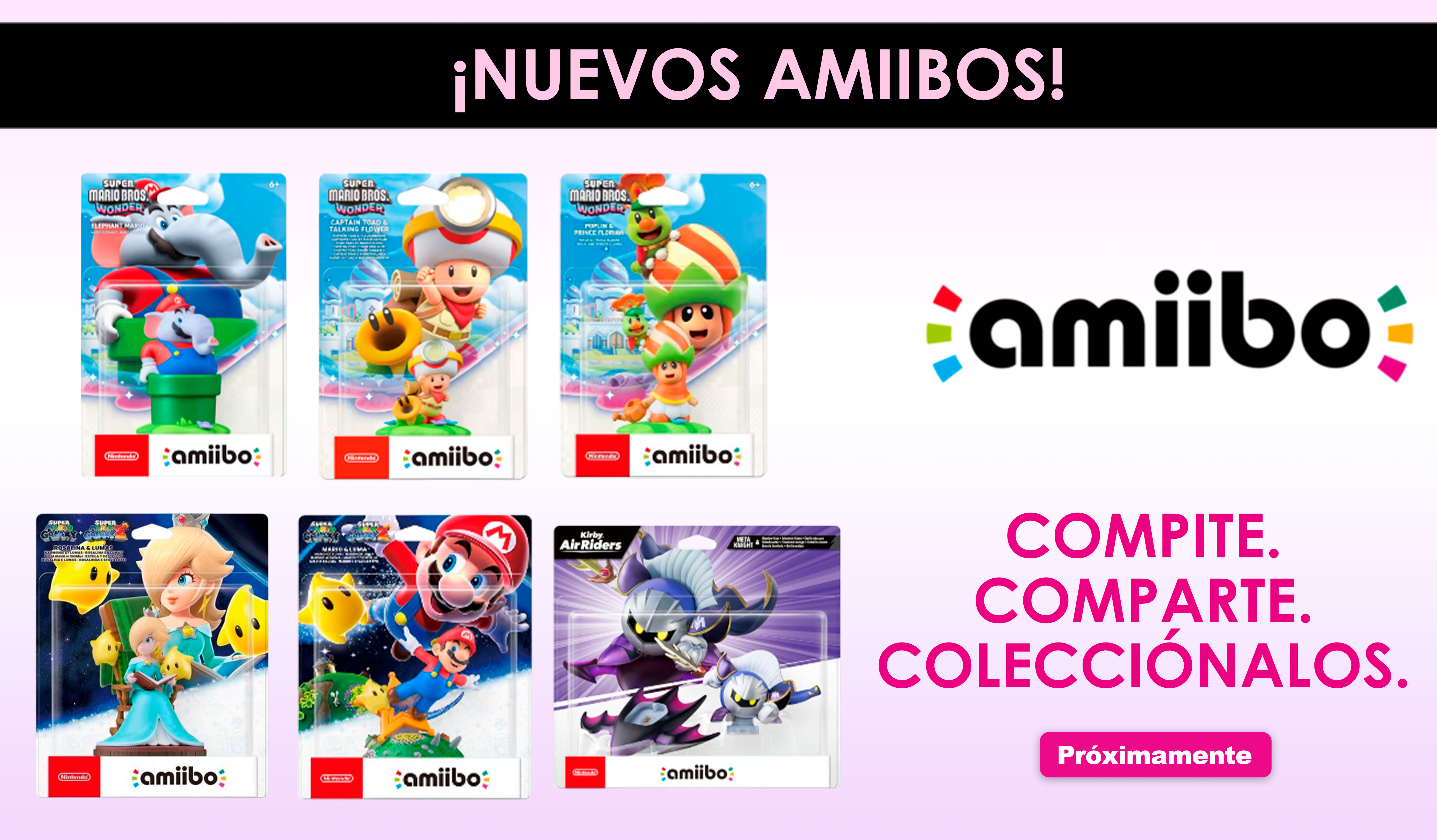 nuevos amiibos